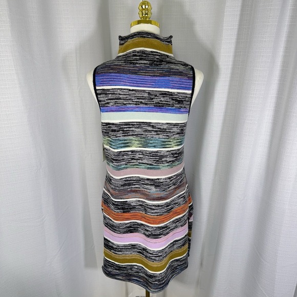 NWT Anthropologie Womens Sz M Roll Neck Space-Dyed Knit Tunic Striped MSRP $190 - Picture 5 of 16